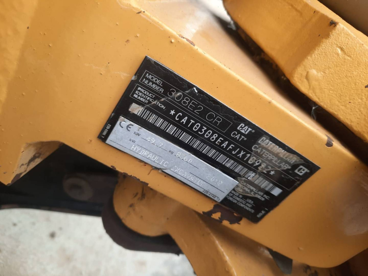 CAT 308E2CRSB - Escavadora de rastos: foto 4 CAT 308E2CRSB - Escavadora de rastos: foto 4