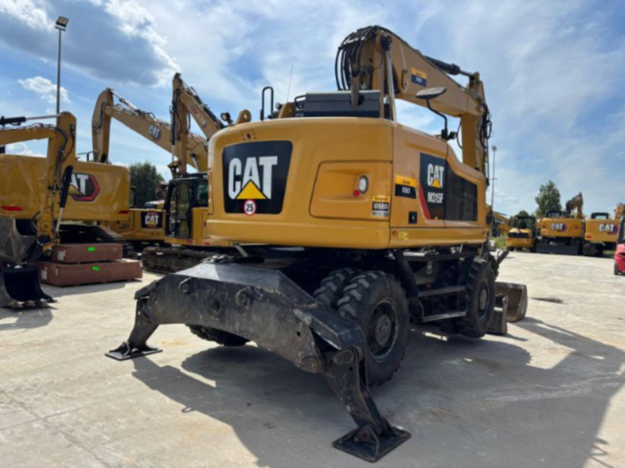 CAT M315F - Escavadeira de rodas: foto 3 CAT M315F - Escavadeira de rodas: foto 3