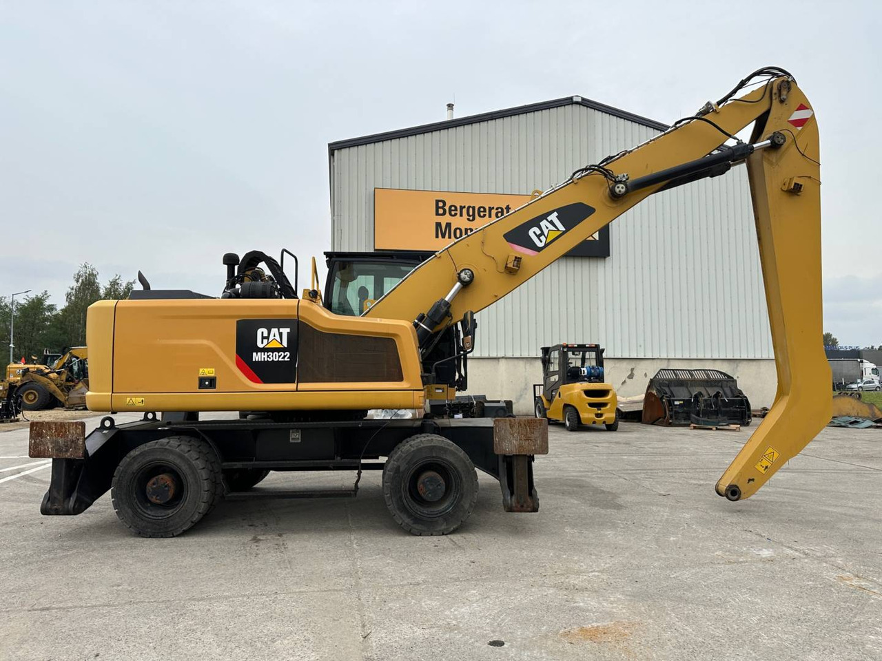 Escavadeira de rodas CAT MH3022: foto 10