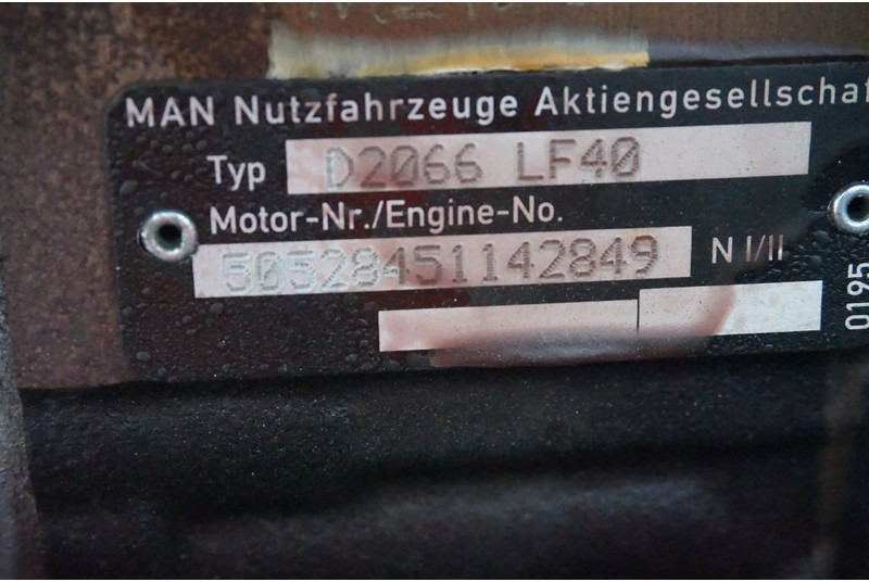 MAN D2066LF40 EURO5 440PS - Motor para Camião: foto 5 MAN D2066LF40 EURO5 440PS - Motor para Camião: foto 5