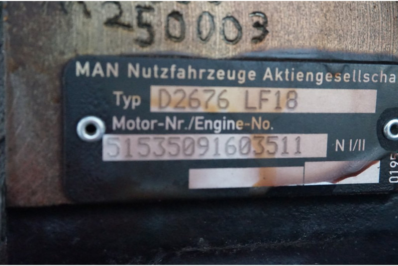 MAN D2676LF18 EURO5 480PS - Motor para Camião: foto 5 MAN D2676LF18 EURO5 480PS - Motor para Camião: foto 5