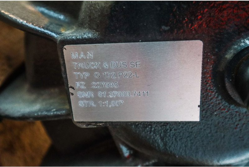 MAN VG172 P22-6 81.37000-7411 - Caixa de velocidade para Camião: foto 5 MAN VG172 P22-6 81.37000-7411 - Caixa de velocidade para Camião: foto 5