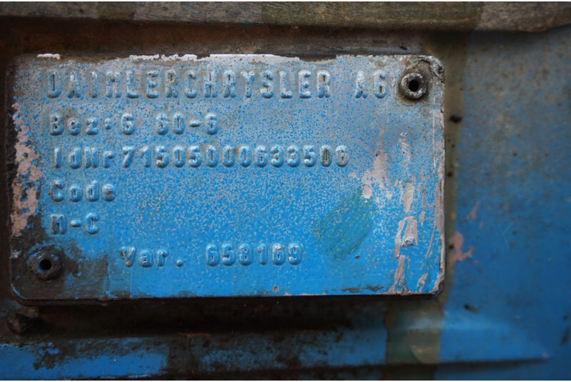 Mercedes-Benz G6-60 MPS 71505000633506 - Caixa de velocidade para Camião: foto 5 Mercedes-Benz G6-60 MPS 71505000633506 - Caixa de velocidade para Camião: foto 5