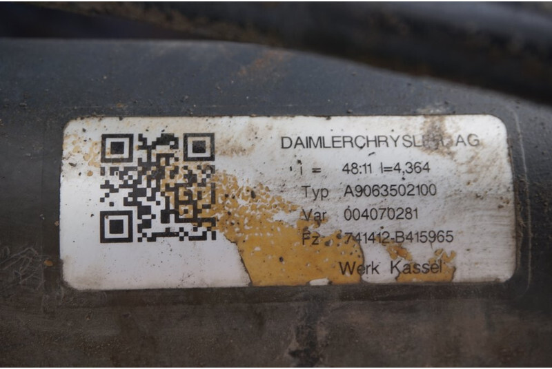 Mercedes-Benz HLO/030C-2,45 48/11 - Eixo traseiro para Camião: foto 3 Mercedes-Benz HLO/030C-2,45 48/11 - Eixo traseiro para Camião: foto 3