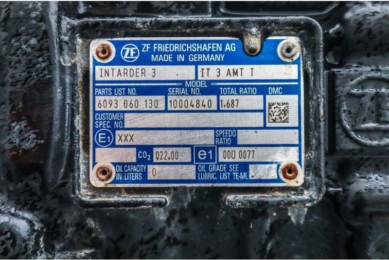 ZF 12TX2621DD+INT3 - Caixa de velocidade para Camião: foto 5 ZF 12TX2621DD+INT3 - Caixa de velocidade para Camião: foto 5