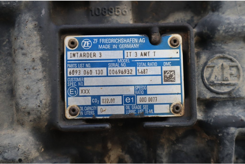 ZF 12TX2621DD+INT3 - Caixa de velocidade para Camião: foto 5 ZF 12TX2621DD+INT3 - Caixa de velocidade para Camião: foto 5