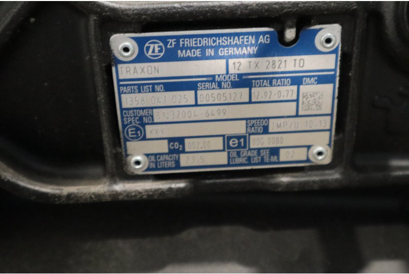ZF 12TX2821OD+INT3 81.32004-6499 NEW - Caixa de velocidade para Camião: foto 5 ZF 12TX2821OD+INT3 81.32004-6499 NEW - Caixa de velocidade para Camião: foto 5