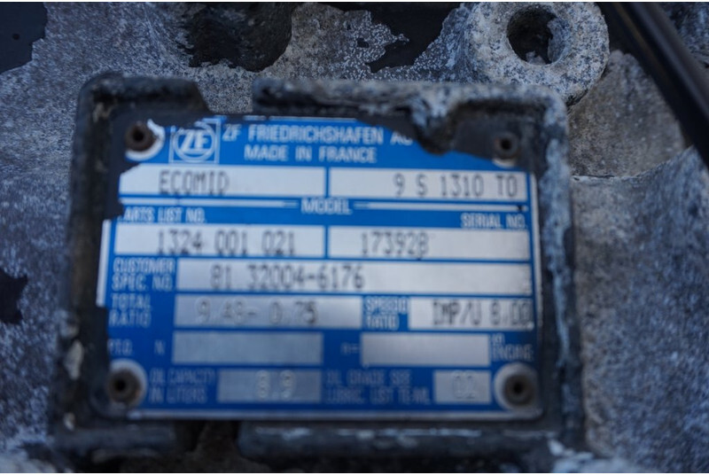 ZF 9S1310OD TGM - Caixa de velocidade para Camião: foto 5 ZF 9S1310OD TGM - Caixa de velocidade para Camião: foto 5