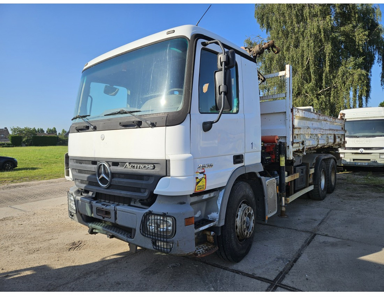 MERCEDES ACTROS 2636 6X4 TIPPER CRANE 15002 EPS - Camião basculante, Camião grua: foto 5 MERCEDES ACTROS 2636 6X4 TIPPER CRANE 15002 EPS - Camião basculante, Camião grua: foto 5