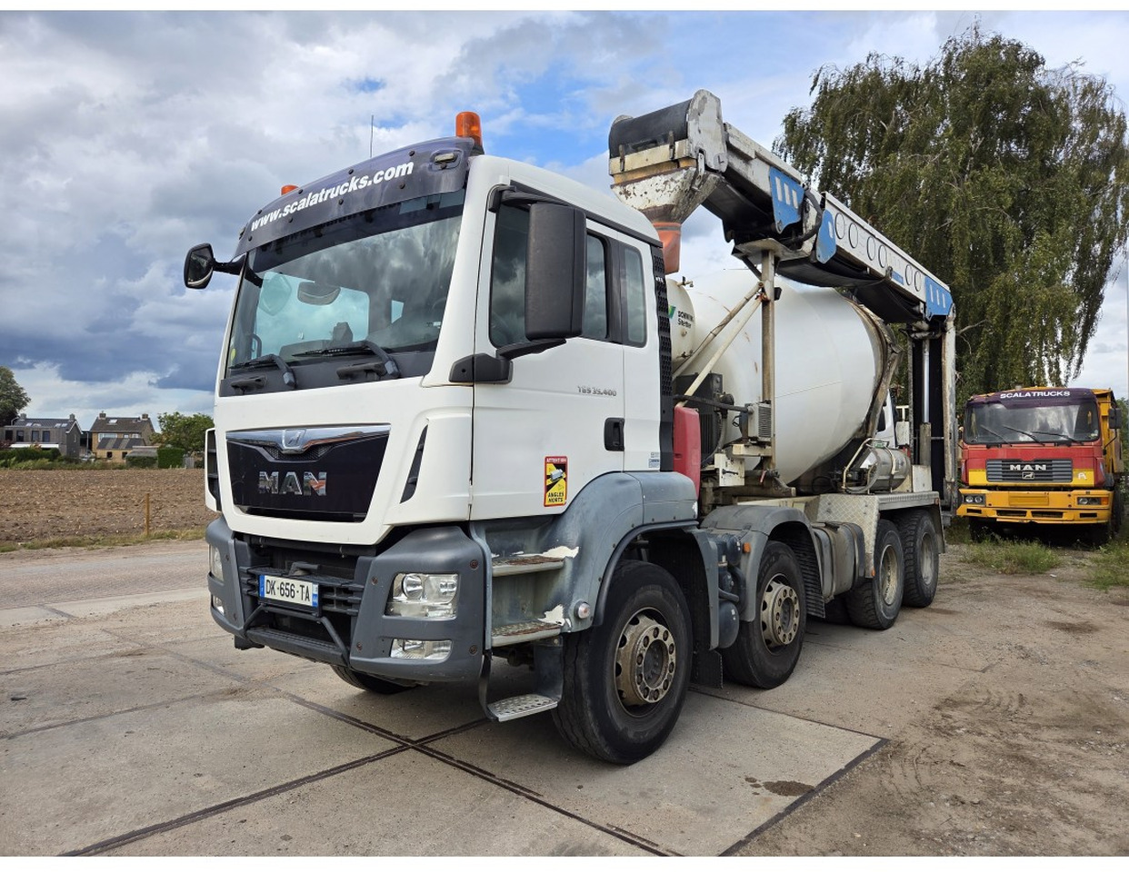 TGS 35.400 8X4 Concrete Mixer Stetter Euro 6 Steelsuspension - Camião betoneira: foto 1 TGS 35.400 8X4 Concrete Mixer Stetter Euro 6 Steelsuspension - Camião betoneira: foto 1