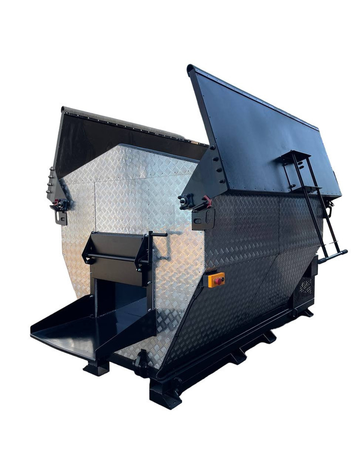 TICAB Asphalt Hot Box from the Manufacturer for 2,8 t, termiskais bunkurs asfaltam HB-2 - Máquina de asfalto: foto 2 TICAB Asphalt Hot Box from the Manufacturer for 2,8 t, termiskais bunkurs asfaltam HB-2 - Máquina de asfalto: foto 2