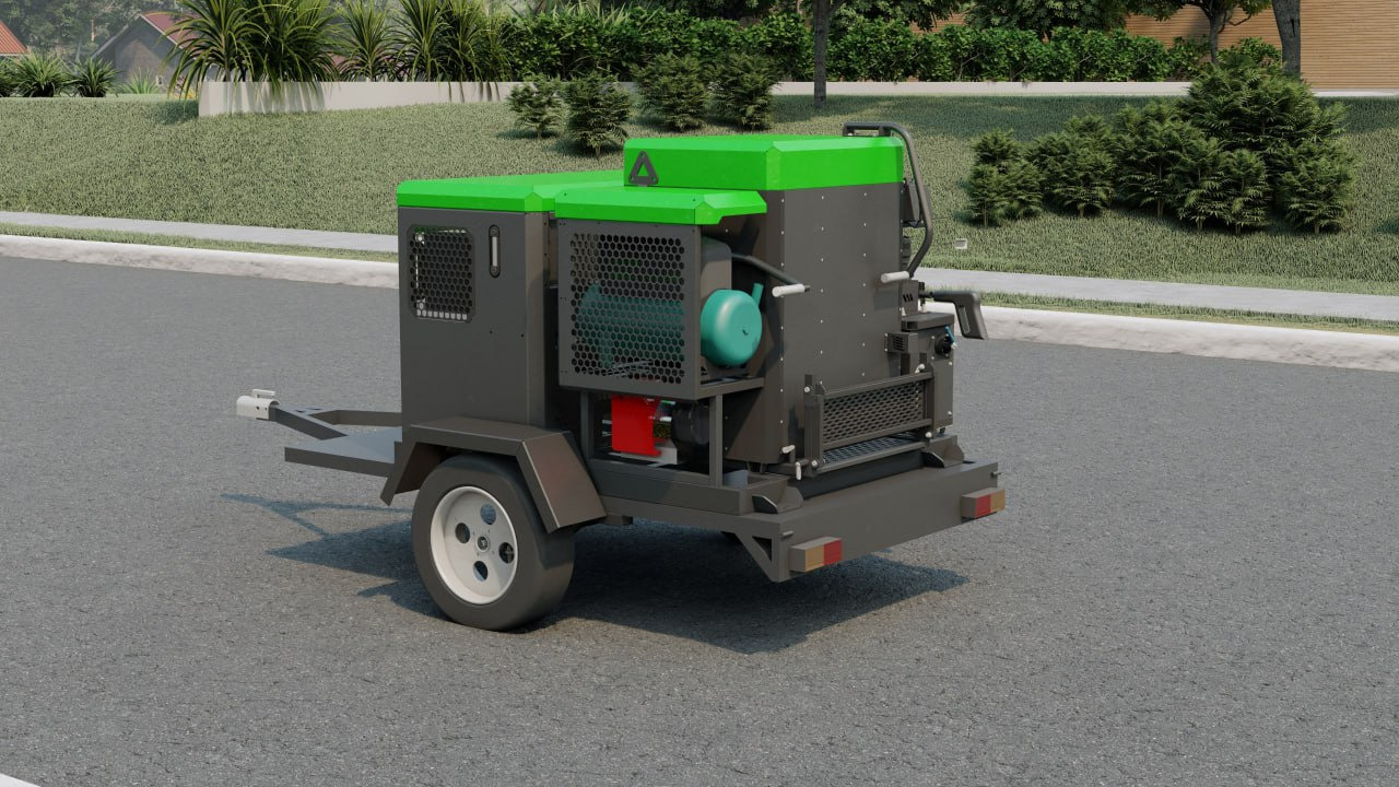 TICAB Crack sealing machine , 120 l, Asphalt crack filler, Manufacturer - Acabadora: foto 2 TICAB Crack sealing machine , 120 l, Asphalt crack filler, Manufacturer - Acabadora: foto 2