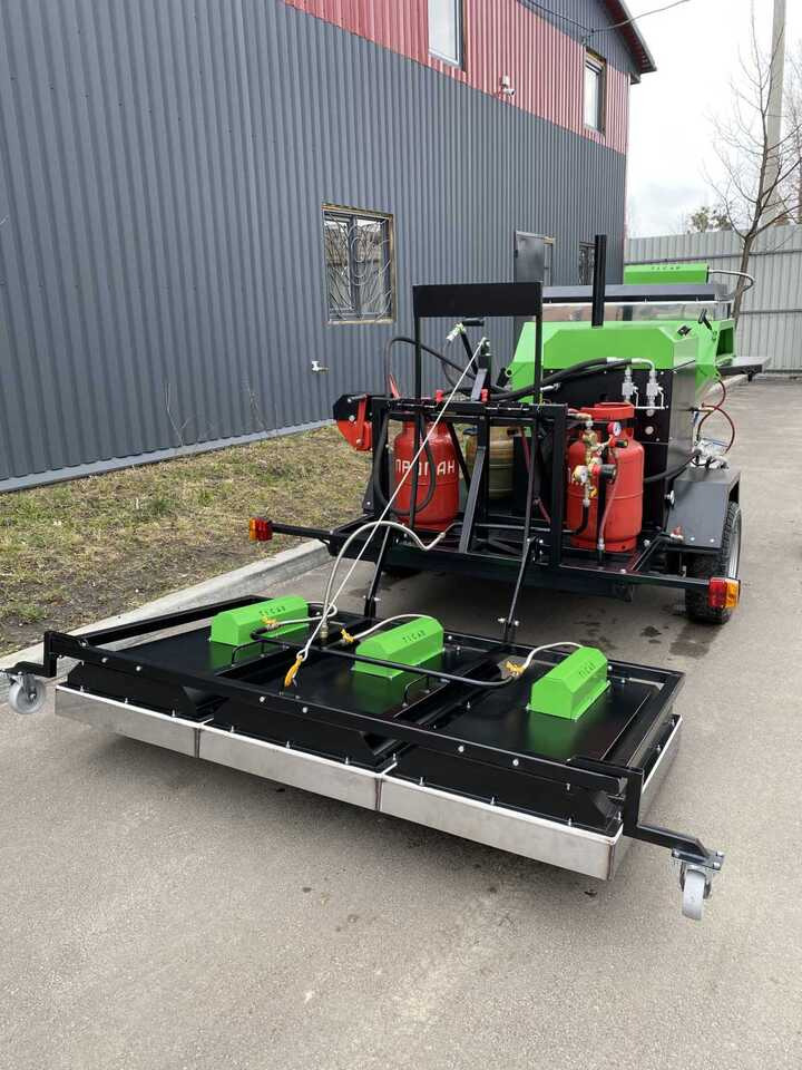 TICAB New Pothole Patching Machine, Asphalt Infrared Patching, Manufacturer, MIRA-3 - Máquina de asfalto: foto 3 TICAB New Pothole Patching Machine, Asphalt Infrared Patching, Manufacturer, MIRA-3 - Máquina de asfalto: foto 3