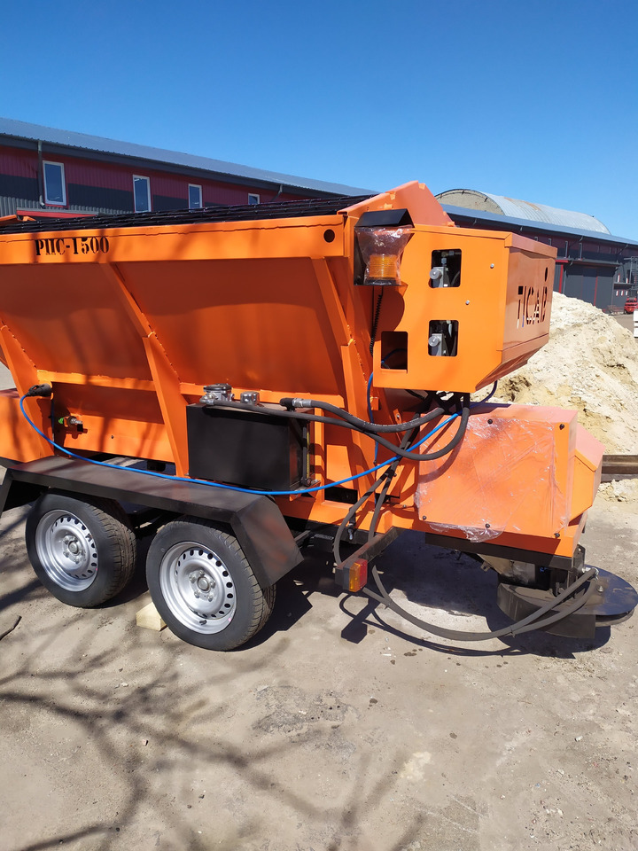 TICAB New Salt and Sand Spreader, Hopper spreader,Manufacturer, 1,5m³ - Semi-reboque de correia: foto 5 TICAB New Salt and Sand Spreader, Hopper spreader,Manufacturer, 1,5m³ - Semi-reboque de correia: foto 5