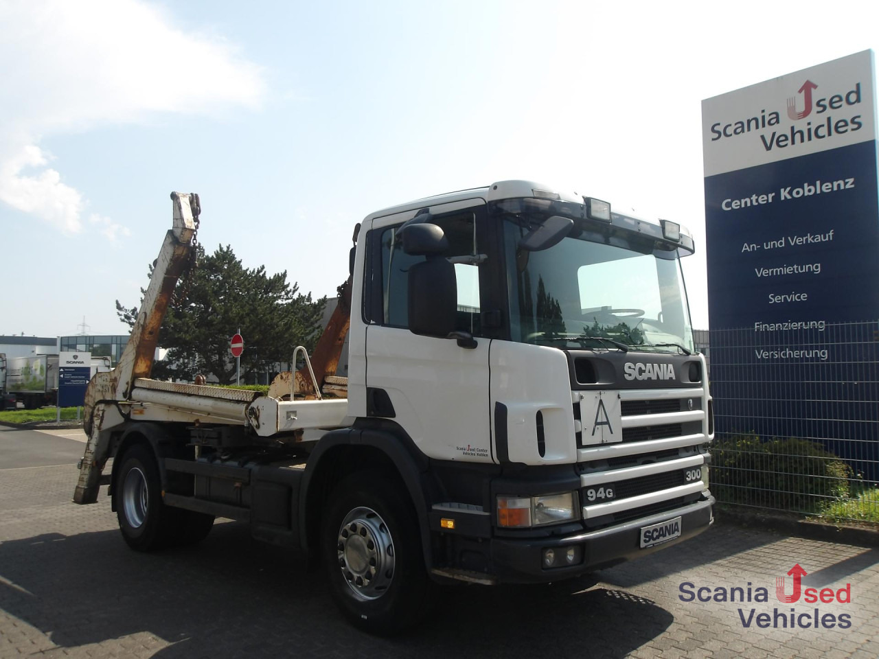 SCANIA P94 - 4X2 - 300 PS - MEIER RATIO AK12T - Camião basculante: foto 1 SCANIA P94 - 4X2 - 300 PS - MEIER RATIO AK12T - Camião basculante: foto 1