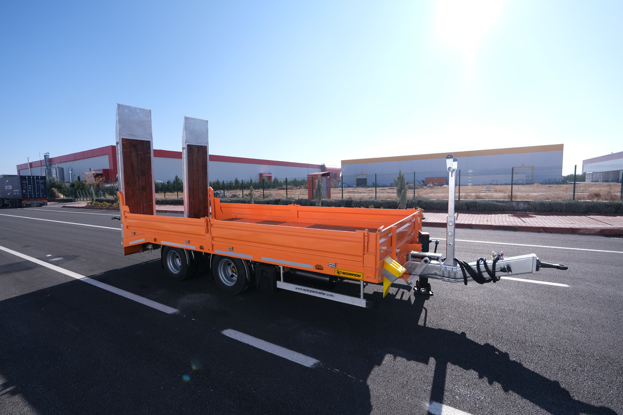 SCORPION 2 AXLE TANDEM TRAILER NEW (MANUFACTURER COMPANY) - Reboque plataforma/ Caixa aberta: foto 1 SCORPION 2 AXLE TANDEM TRAILER NEW (MANUFACTURER COMPANY) - Reboque plataforma/ Caixa aberta: foto 1