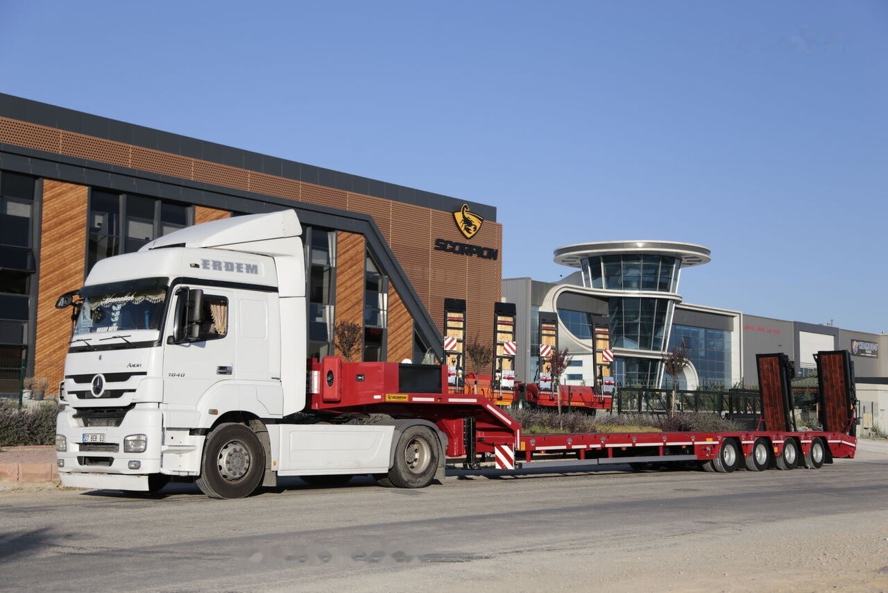 Scorpion Trailer 2024 NEW 4 AXLE (MANUFACTURER COMPANY) - Semi-reboque baixa: foto 1 Scorpion Trailer 2024 NEW 4 AXLE (MANUFACTURER COMPANY) - Semi-reboque baixa: foto 1