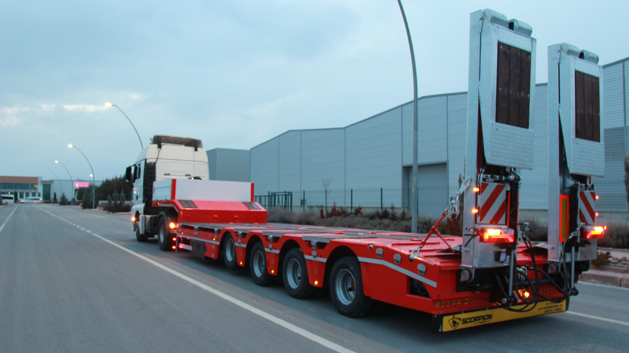 Scorpion Trailer NEW 4 AXLE LOWBED SEMI TRAILER (MANUFACTURER COMPANY) - Semi-reboque baixa: foto 2 Scorpion Trailer NEW 4 AXLE LOWBED SEMI TRAILER (MANUFACTURER COMPANY) - Semi-reboque baixa: foto 2
