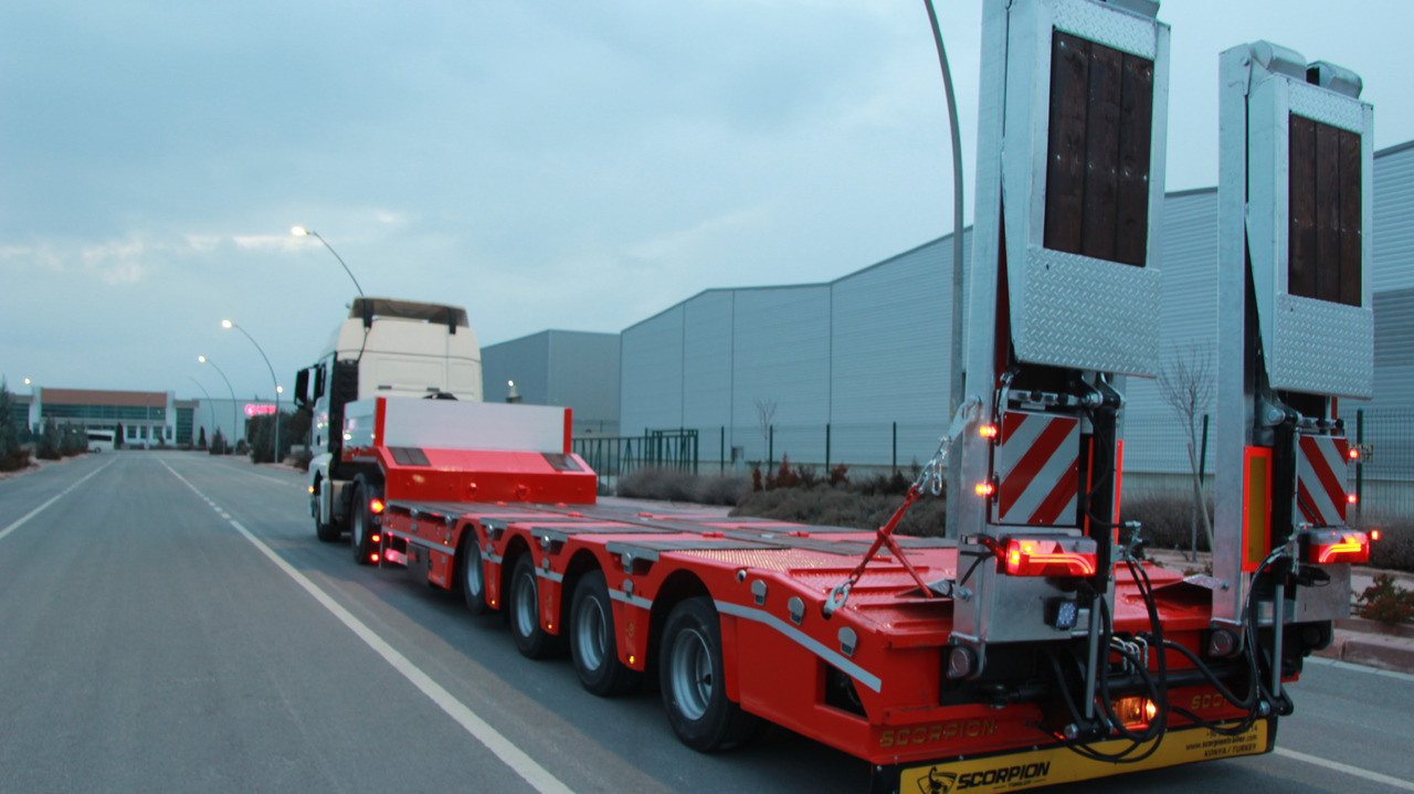 Scorpion Trailer NEW 4 AXLE LOWBED SEMI TRAILER (MANUFACTURER COMPANY) - Semi-reboque baixa: foto 4 Scorpion Trailer NEW 4 AXLE LOWBED SEMI TRAILER (MANUFACTURER COMPANY) - Semi-reboque baixa: foto 4