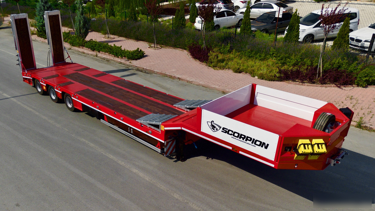 Scorpion Trailer SCORPION TRAILER NEW 3 AXLE LWOBED SEMI TRAILER (MANUFACTURER COMPANY) - Semi-reboque baixa: foto 4 Scorpion Trailer SCORPION TRAILER NEW 3 AXLE LWOBED SEMI TRAILER (MANUFACTURER COMPANY) - Semi-reboque baixa: foto 4