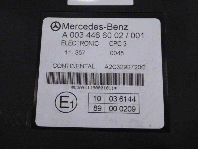 Mercedes-Benz Actros 963-4-A, A0034466002 - Sistema elétrico para Camião: foto 2 Mercedes-Benz Actros 963-4-A, A0034466002 - Sistema elétrico para Camião: foto 2