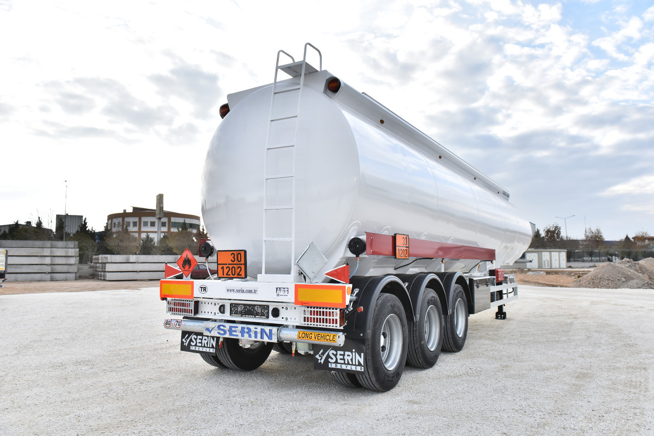 Semi-reboque cisterna para transporte de combustível novo SERIN Fuel Oil  Aluminium Tanker: foto 6