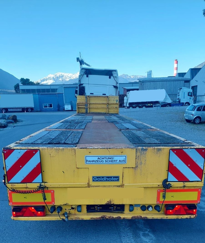 Goldhofer SPZ DL 3-36/80A, 56ton Goldhofer SPZ DL 3-36/80A, 56ton, 3m teleskop - Semi-reboque baixa: foto 3 Goldhofer SPZ DL 3-36/80A, 56ton Goldhofer SPZ DL 3-36/80A, 56ton, 3m teleskop - Semi-reboque baixa: foto 3