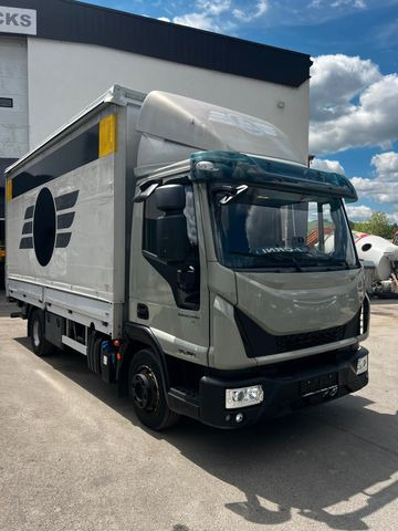 Iveco 75E19 Eurocargo, E6, Ladebordwand - Carrinha de lona: foto 1 Iveco 75E19 Eurocargo, E6, Ladebordwand - Carrinha de lona: foto 1