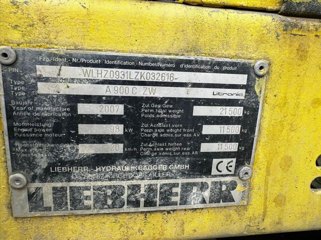 Liebherr A900C ZW Litronic PFS 2, Rail+Road, Gleisbagger - Escavadeira de rodas: foto 5 Liebherr A900C ZW Litronic PFS 2, Rail+Road, Gleisbagger - Escavadeira de rodas: foto 5