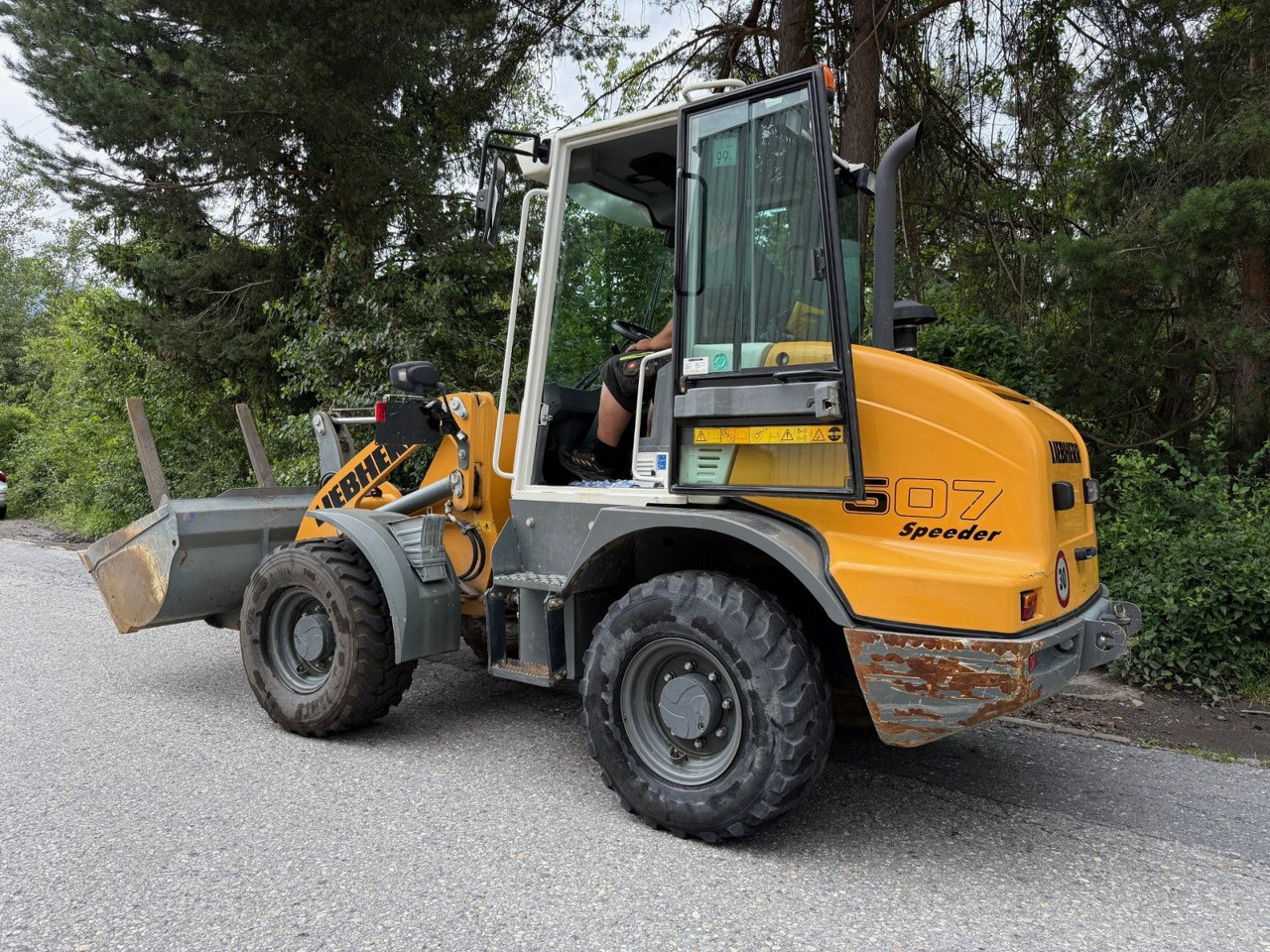 Pá carregadora de rodas Liebherr L507, Gabel+Schaufel, ONLY 850hours: foto 6