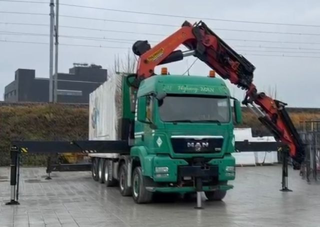 Camião grua, Camião de lona MAN TGS 35.480 10x6,E5,Palfinger PK92002+JIB+winch: foto 6