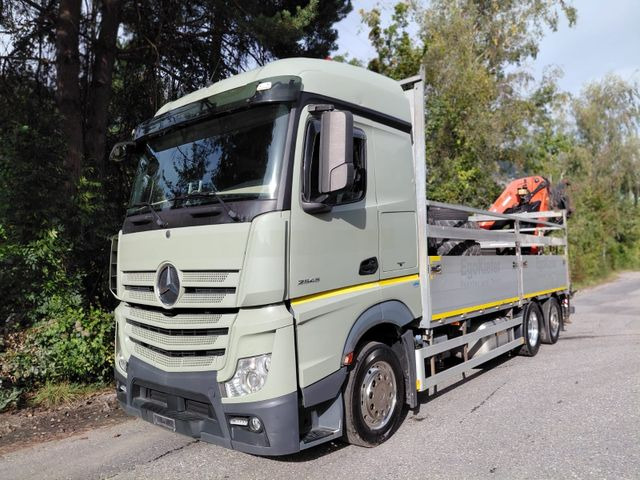 Mercedes-Benz Actros 2545 6x2, E6, Retarder, Effer 265/6S - Camião grua: foto 1 Mercedes-Benz Actros 2545 6x2, E6, Retarder, Effer 265/6S - Camião grua: foto 1