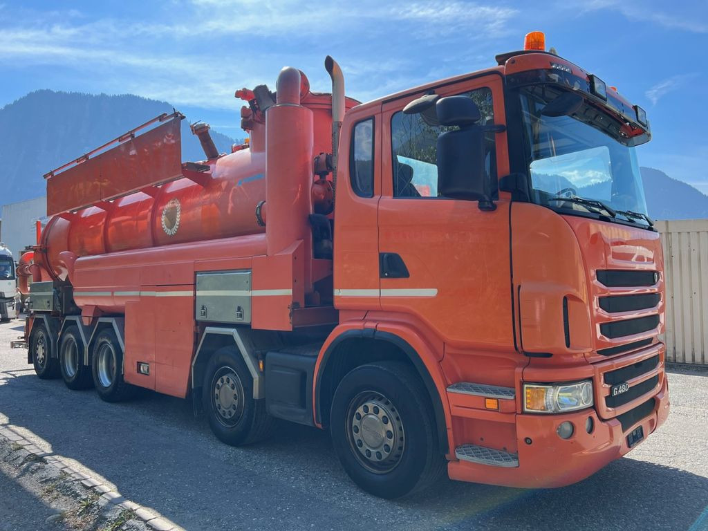 Scania G480 LB 10x4 6HSA, Amphitec Vortex G2 Scania G480 LB 10x4 6HSA, Amphitec Vortex G2 - Caminhão limpa fossa: foto 2 Scania G480 LB 10x4 6HSA, Amphitec Vortex G2 Scania G480 LB 10x4 6HSA, Amphitec Vortex G2 - Caminhão limpa fossa: foto 2