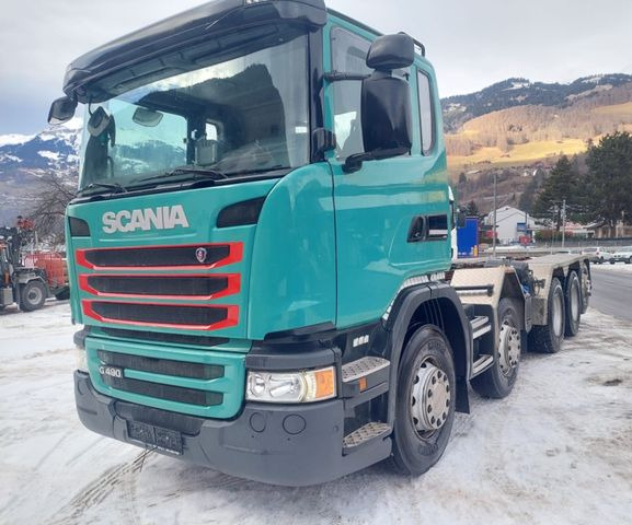 Scania G490 10x4, E6, Fahrgestell Scania G490 10x4, E6, Fahrgestell - Camião chassi: foto 3 Scania G490 10x4, E6, Fahrgestell Scania G490 10x4, E6, Fahrgestell - Camião chassi: foto 3