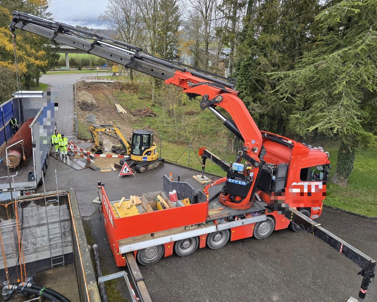 Scania R500 V8 LB10x4, E5, Effer 1750 8S, FLYJIB, 44m - Camião grua: foto 3 Scania R500 V8 LB10x4, E5, Effer 1750 8S, FLYJIB, 44m - Camião grua: foto 3