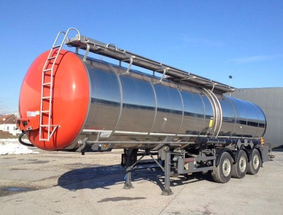 Schwarzmüller C203 / C12, 2 Kammern, Bitumen, 33'000L - Semi-reboque cisterna: foto 1 Schwarzmüller C203 / C12, 2 Kammern, Bitumen, 33'000L - Semi-reboque cisterna: foto 1