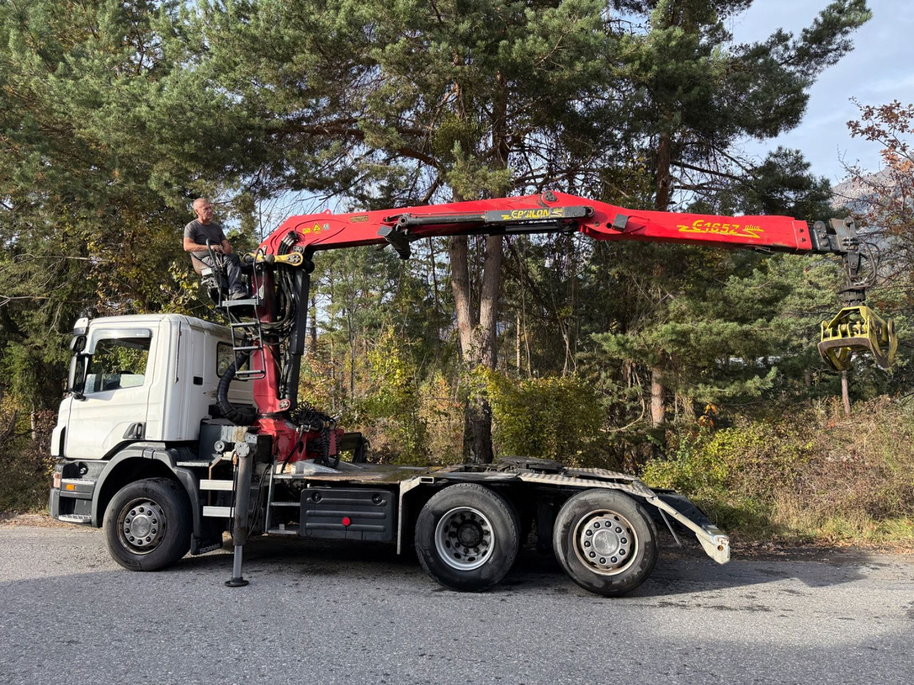 Scania P380 LB 6x2,E4,Palfinger Epsilon E165Z Plus,Kran - Tractor: foto 4 Scania P380 LB 6x2,E4,Palfinger Epsilon E165Z Plus,Kran - Tractor: foto 4