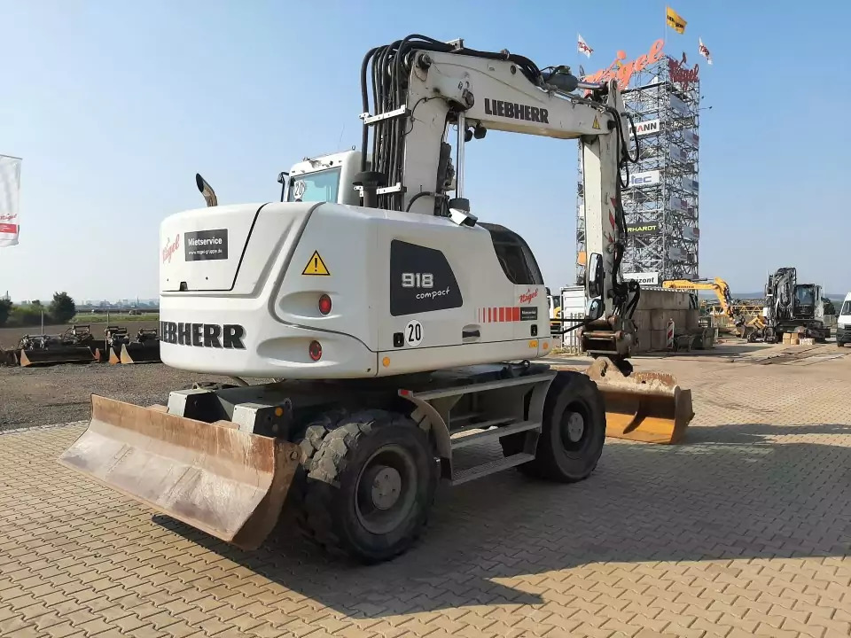 2015 Liebherr A 918Compact - Escavadeira de rodas: foto 3 2015 Liebherr A 918Compact - Escavadeira de rodas: foto 3