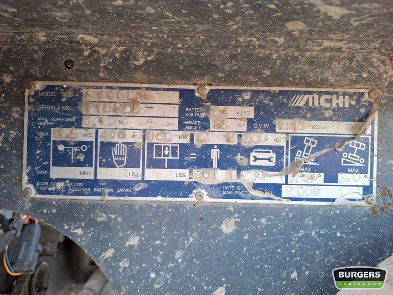 Plataforma de Tijera/ Plataforma de tesoura Aichi SV06CNL: foto 11