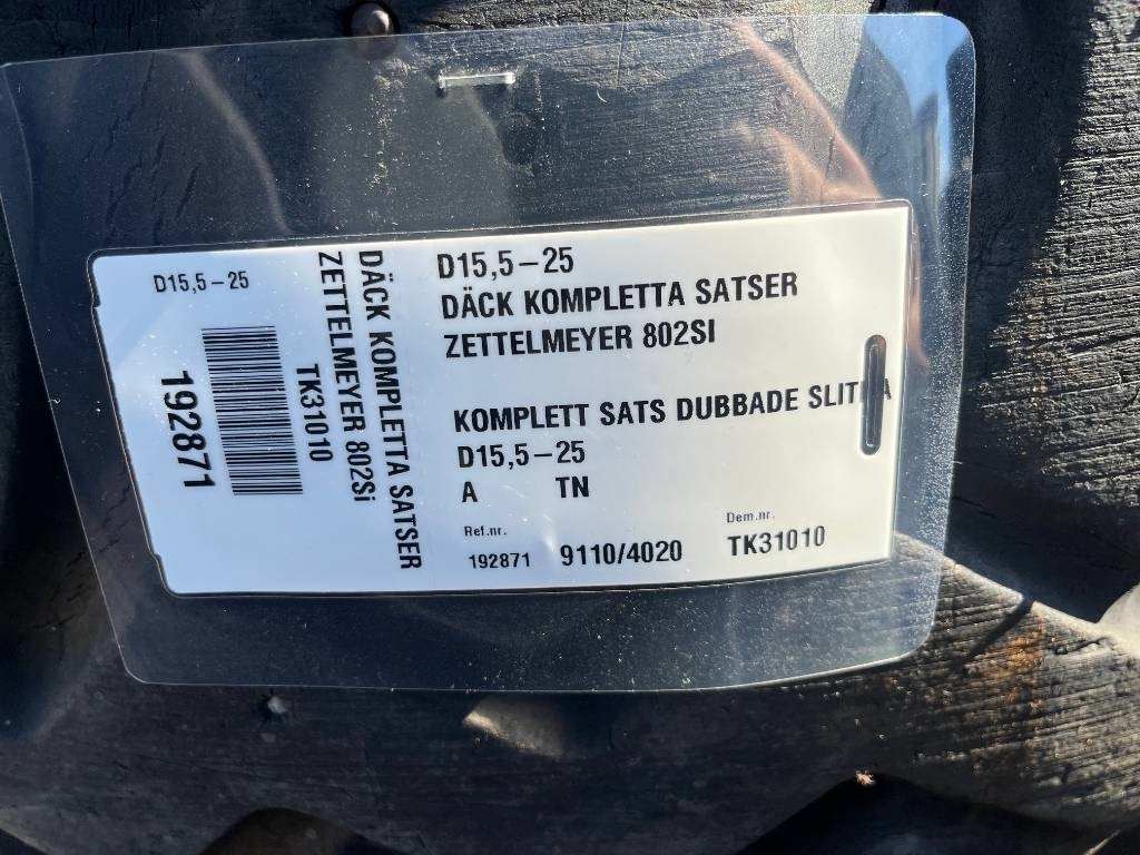 Goodyear 15,5-R25 till Zettelmeyer 802 - Pneu para Máquina de construção: foto 3 Goodyear 15,5-R25 till Zettelmeyer 802 - Pneu para Máquina de construção: foto 3