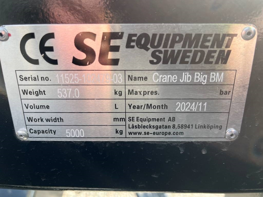 Kranarm / Lyftbom / Crane Jib SE - Lança: foto 4 Kranarm / Lyftbom / Crane Jib SE - Lança: foto 4