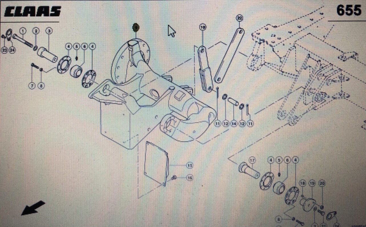 00 0764 541 0/00 0764 540 0/wahacz/Lexion 580 560 600 Mega 350 370-360 202 Tucano - Suspensão para Máquina agrícola: foto 1 00 0764 541 0/00 0764 540 0/wahacz/Lexion 580 560 600 Mega 350 370-360 202 Tucano - Suspensão para Máquina agrícola: foto 1