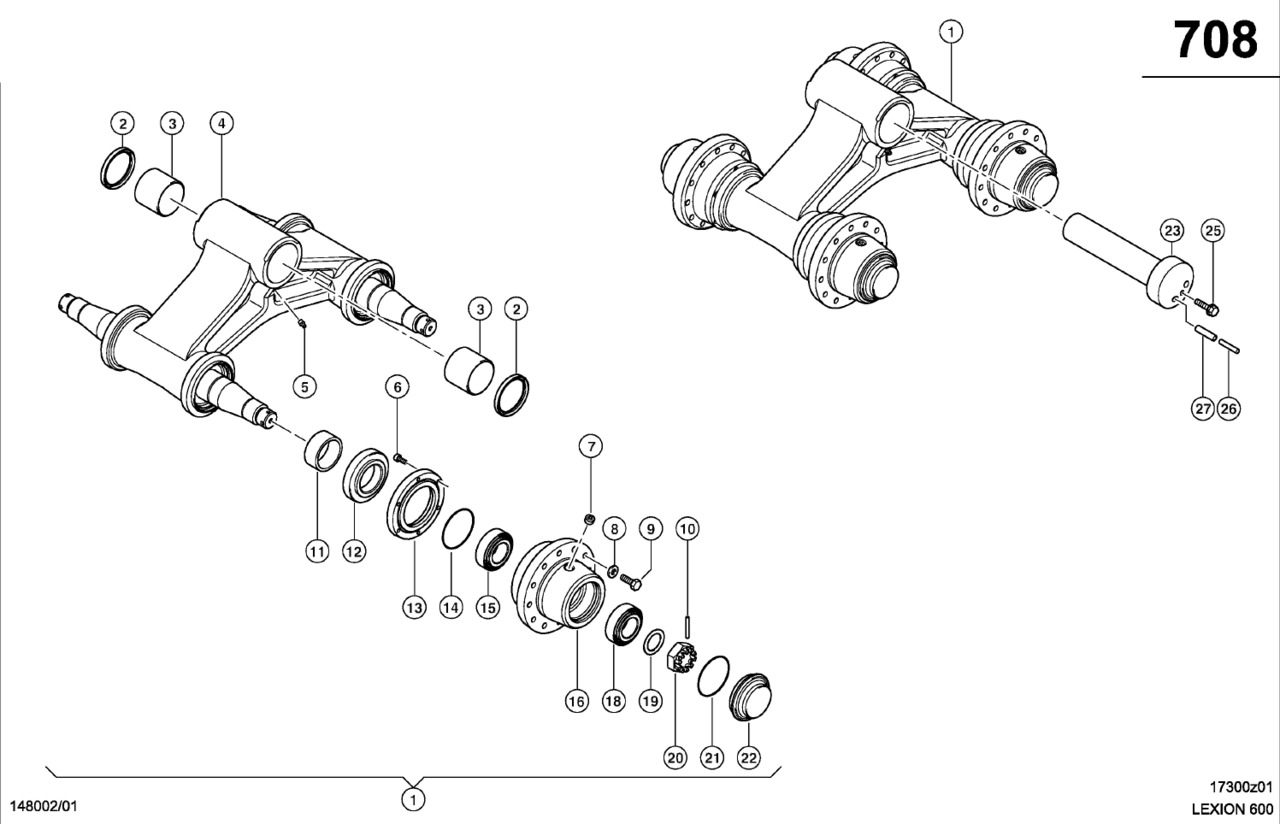 Claas Lexion 600 PIASTA KOŁA 0007640420 (Gumowa półgąsienica; koła podporowe) - Cubo de roda para Máquina agrícola: foto 1 Claas Lexion 600 PIASTA KOŁA 0007640420 (Gumowa półgąsienica; koła podporowe) - Cubo de roda para Máquina agrícola: foto 1