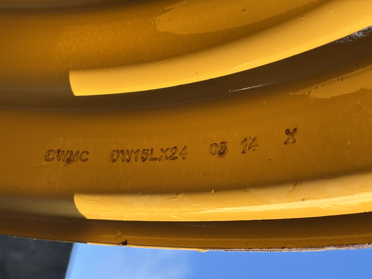 Felga CAT TH407 DW15LX24 R24 JLG 1001090637 - Jante para Máquina agrícola: foto 4 Felga CAT TH407 DW15LX24 R24 JLG 1001090637 - Jante para Máquina agrícola: foto 4