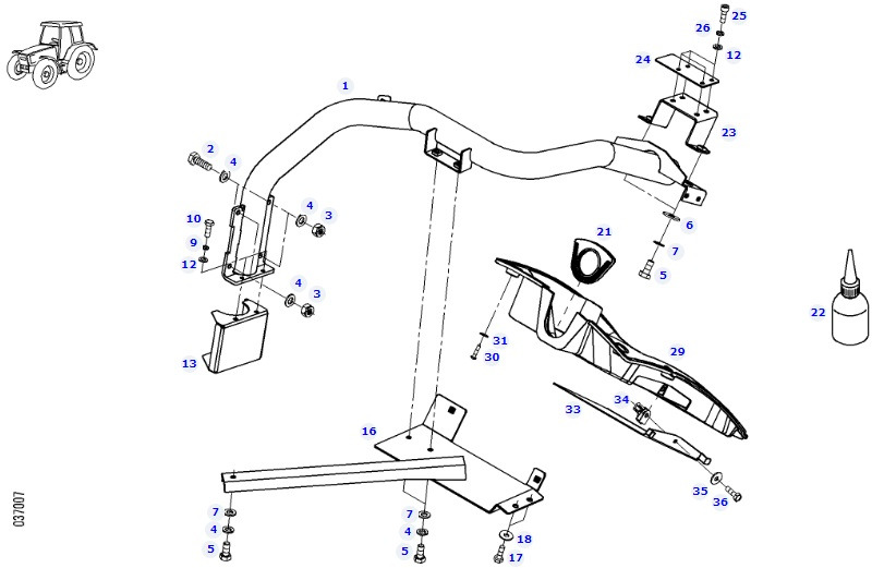 Fendt 828 Vario - wspornik błotnika tył H931700050511 H931700050521 - Para-lama para Máquina agrícola: foto 1 Fendt 828 Vario - wspornik błotnika tył H931700050511 H931700050521 - Para-lama para Máquina agrícola: foto 1