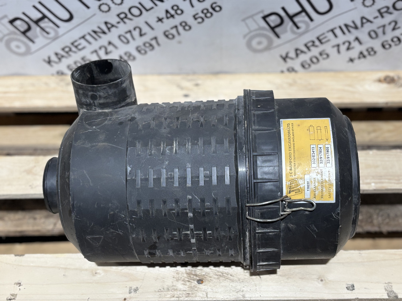 JCB 332/E3413 Filtr Powietrza Obudowa Filtra Powietrza - Filtro de ar para Máquina de construção: foto 3 JCB 332/E3413 Filtr Powietrza Obudowa Filtra Powietrza - Filtro de ar para Máquina de construção: foto 3