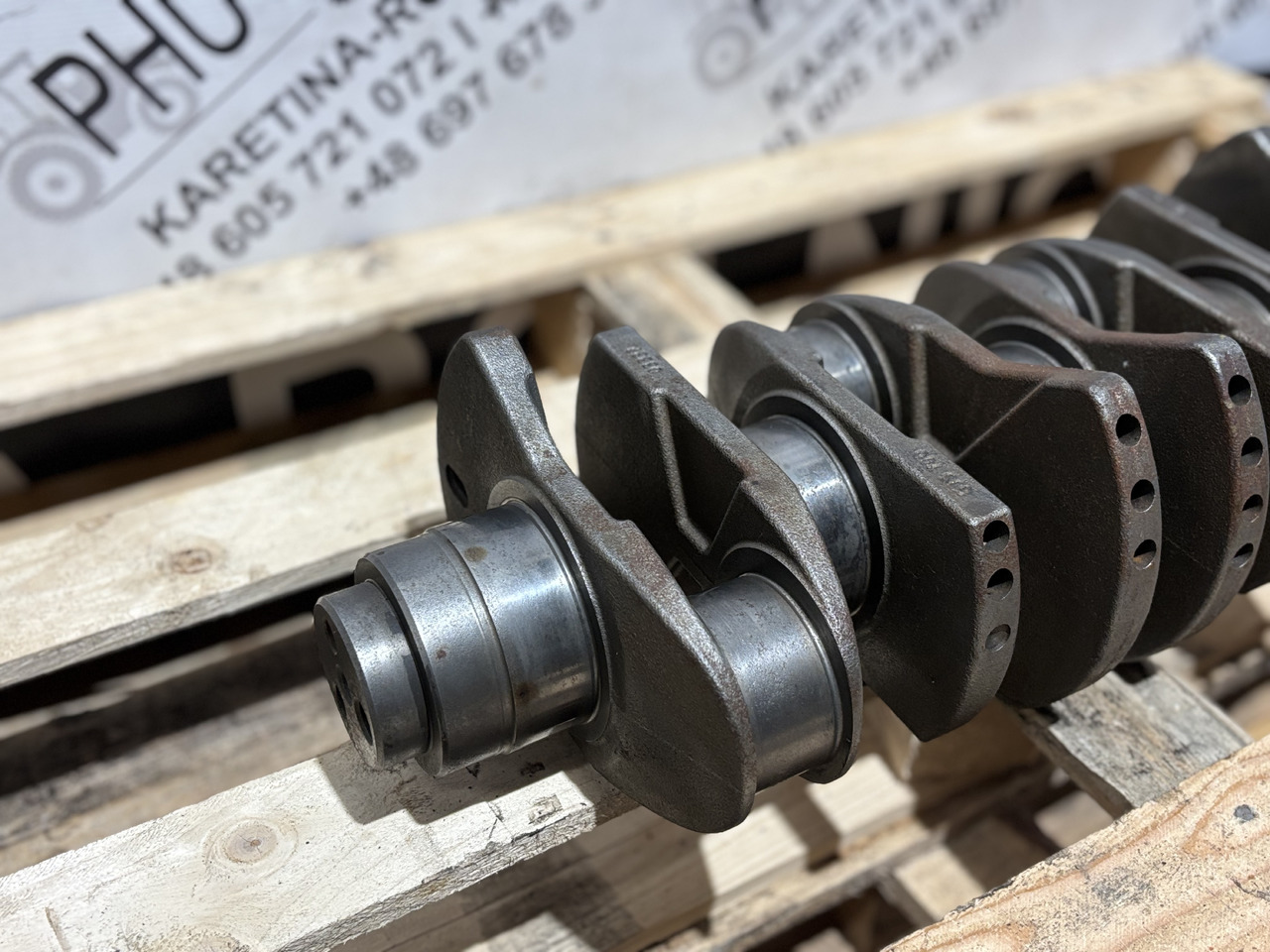 JCB 448 JS200 JS210 JS220 4.8L Max448 Wał Korbowy EMC2903 320/03336 32003336 - Cambota para Máquina agrícola: foto 2 JCB 448 JS200 JS210 JS220 4.8L Max448 Wał Korbowy EMC2903 320/03336 32003336 - Cambota para Máquina agrícola: foto 2