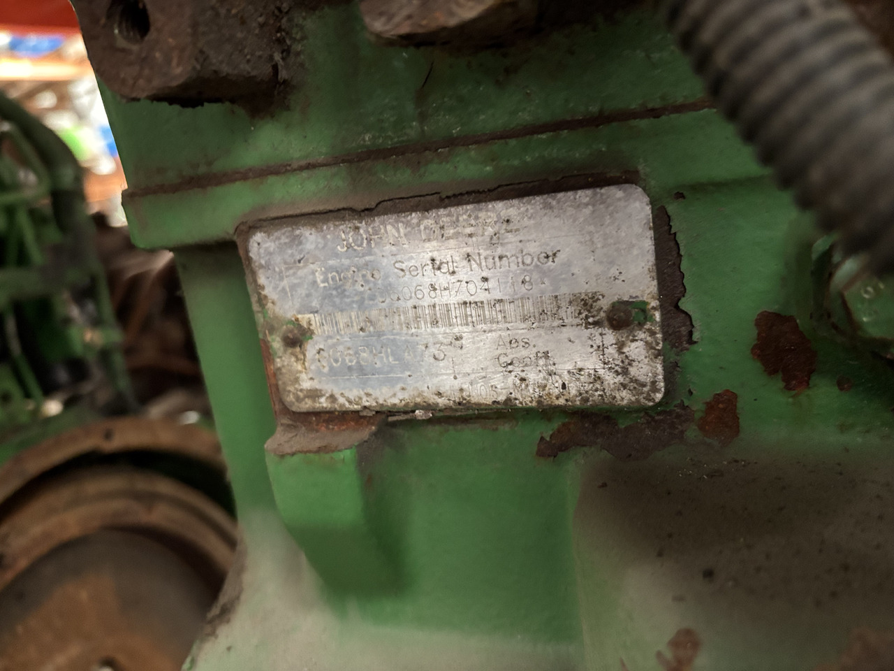 Motor para Máquina agrícola John Deere 6068HLA73 Silnik Kompletny 6068HLA73: foto 6