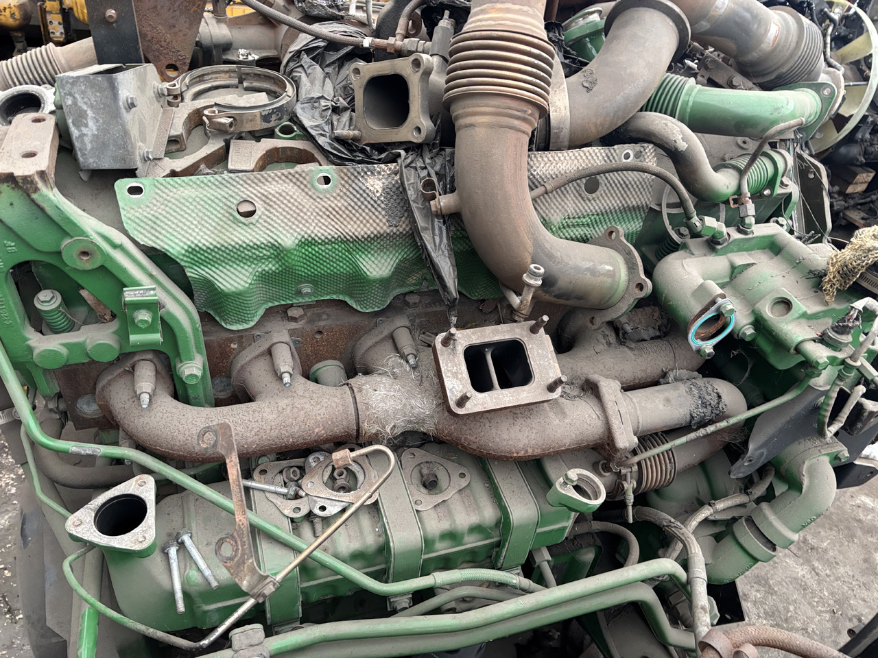 John Deere 6135RW405 Silnik Słupek Blok Kolektor Miska Olejowa Wał Koło Zamachowe Obudowa CZĘŚCI - Volante do motor para Máquina agrícola: foto 3 John Deere 6135RW405 Silnik Słupek Blok Kolektor Miska Olejowa Wał Koło Zamachowe Obudowa CZĘŚCI - Volante do motor para Máquina agrícola: foto 3