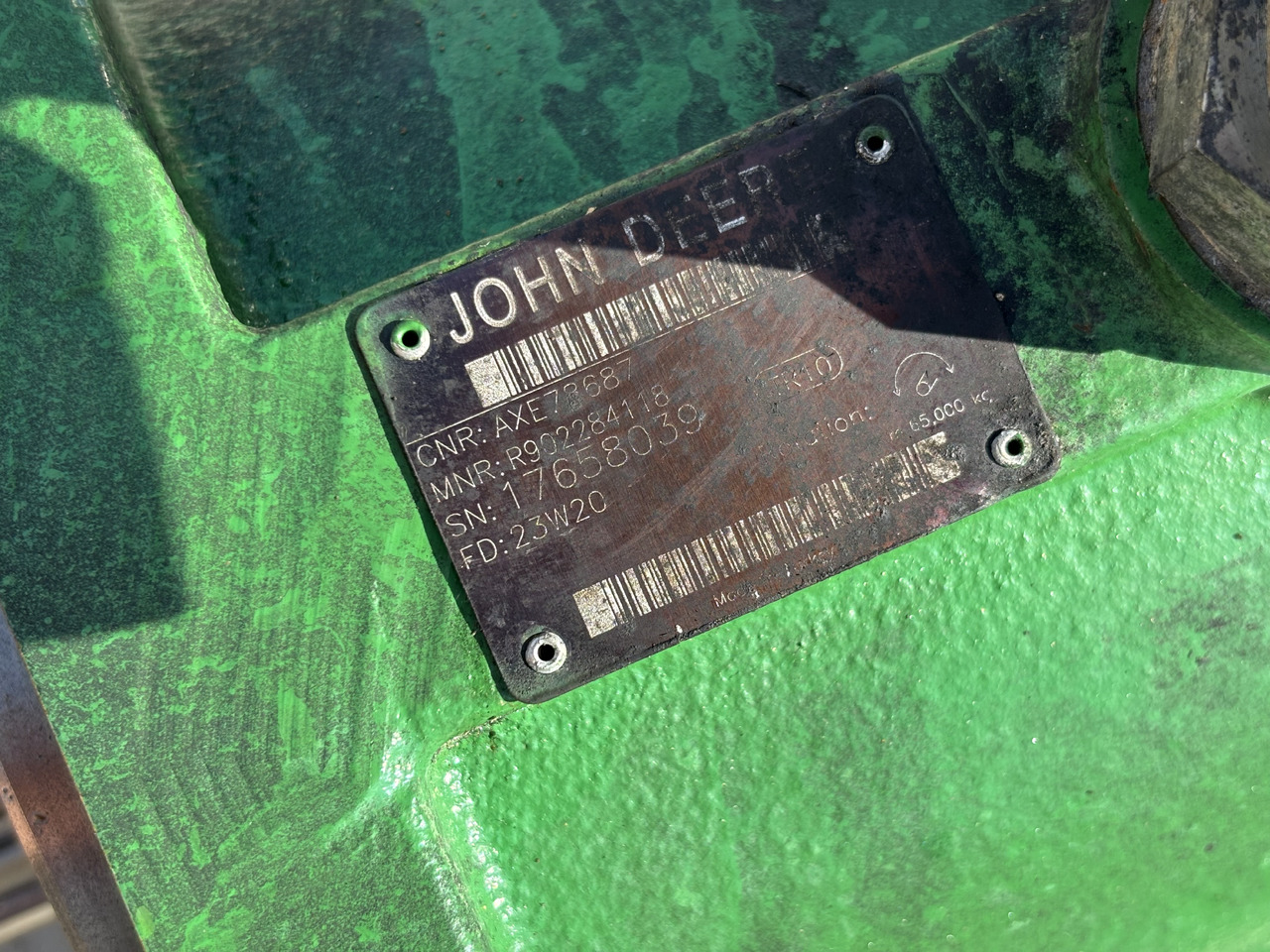 John Deere 8200 8400 8600 9500 9800 Hydromotor AXE78687 - Motor hidráulico para Máquina agrícola: foto 3 John Deere 8200 8400 8600 9500 9800 Hydromotor AXE78687 - Motor hidráulico para Máquina agrícola: foto 3